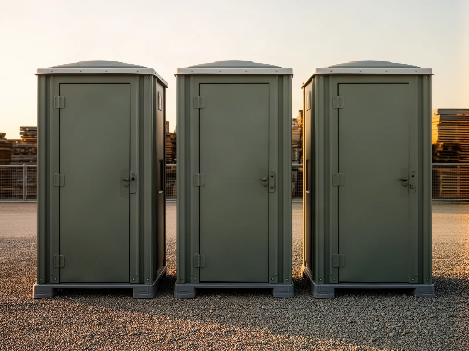 Clean porta potty unit from Gilley's Porta Potty Rental in Berkeley, CA